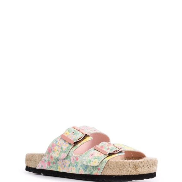Love Shack Fancy X Manebi Nordic Floral Sandals. - Picture 6 of 17